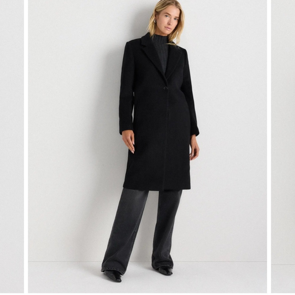 Elegant Black Women's Coat